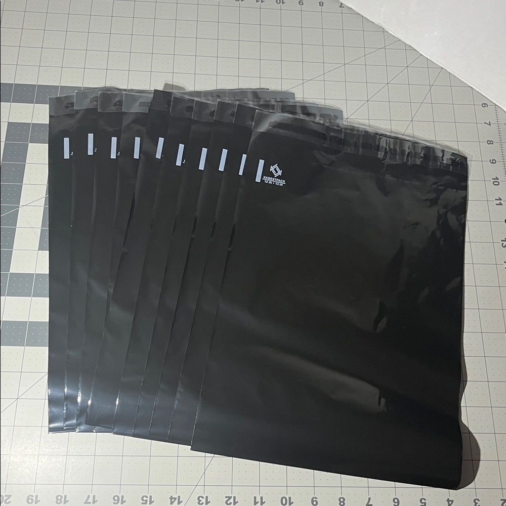 Black Poly Mailers